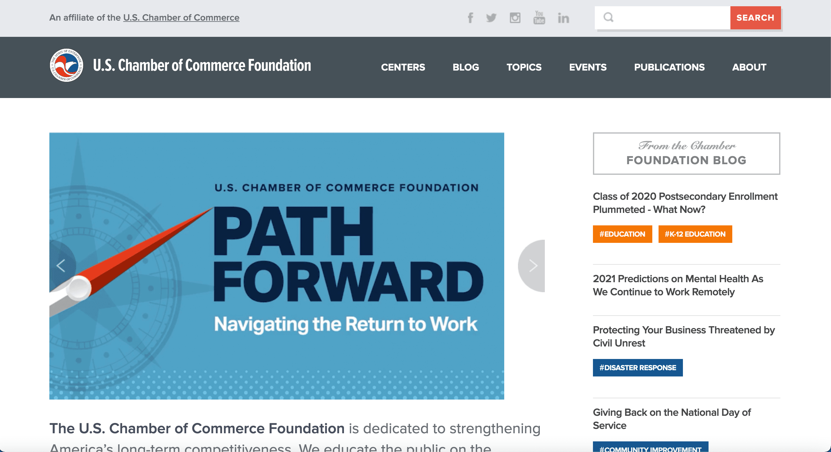 example of drupal work