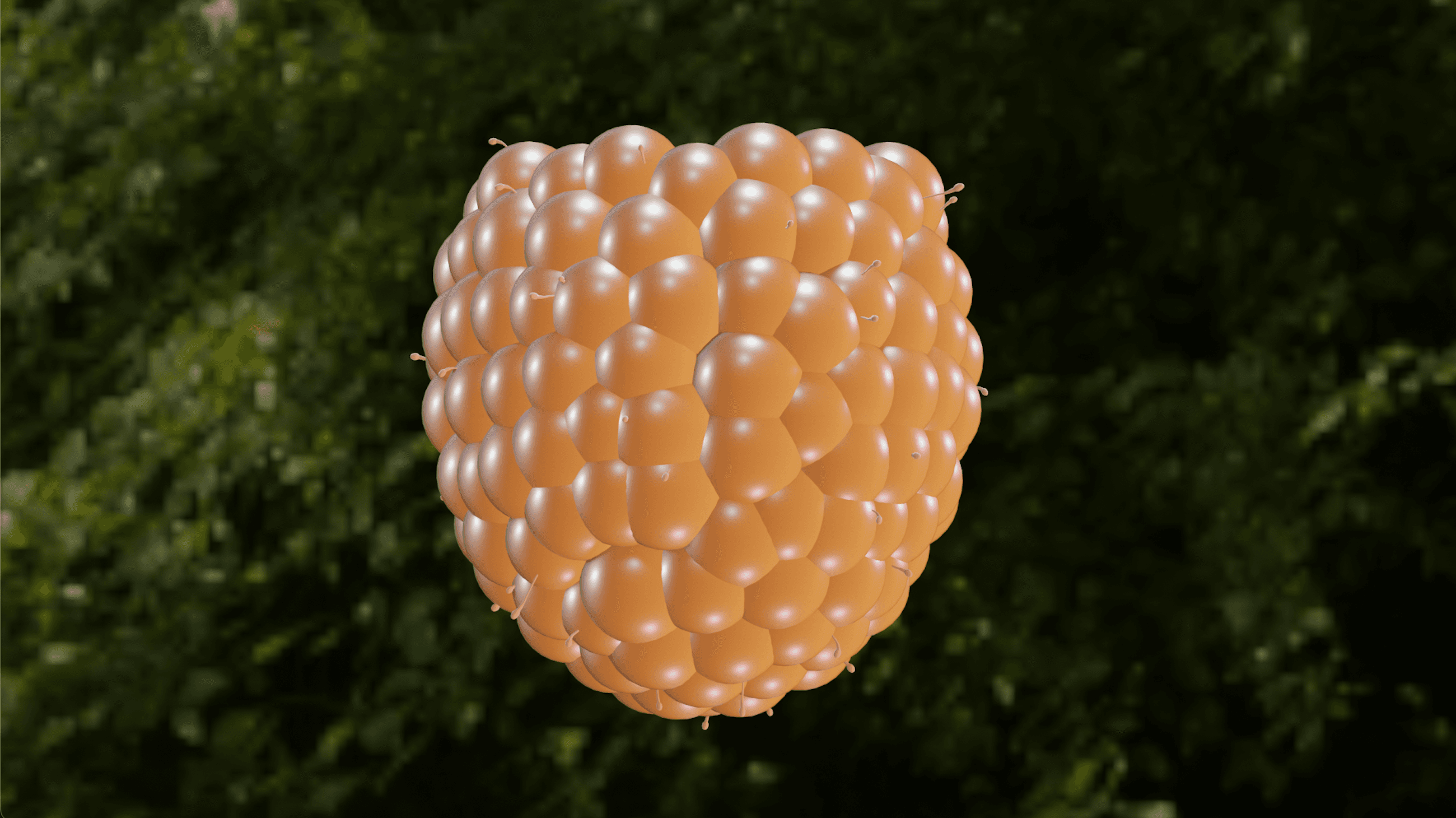 example of Blender 3d modeling work